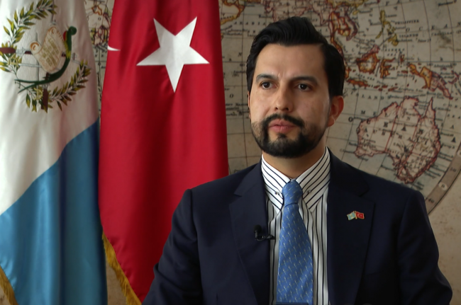 Guatemala'nın Ankara Büyükelçisi Estrada Anadolu tarihiyle ilgileniyor